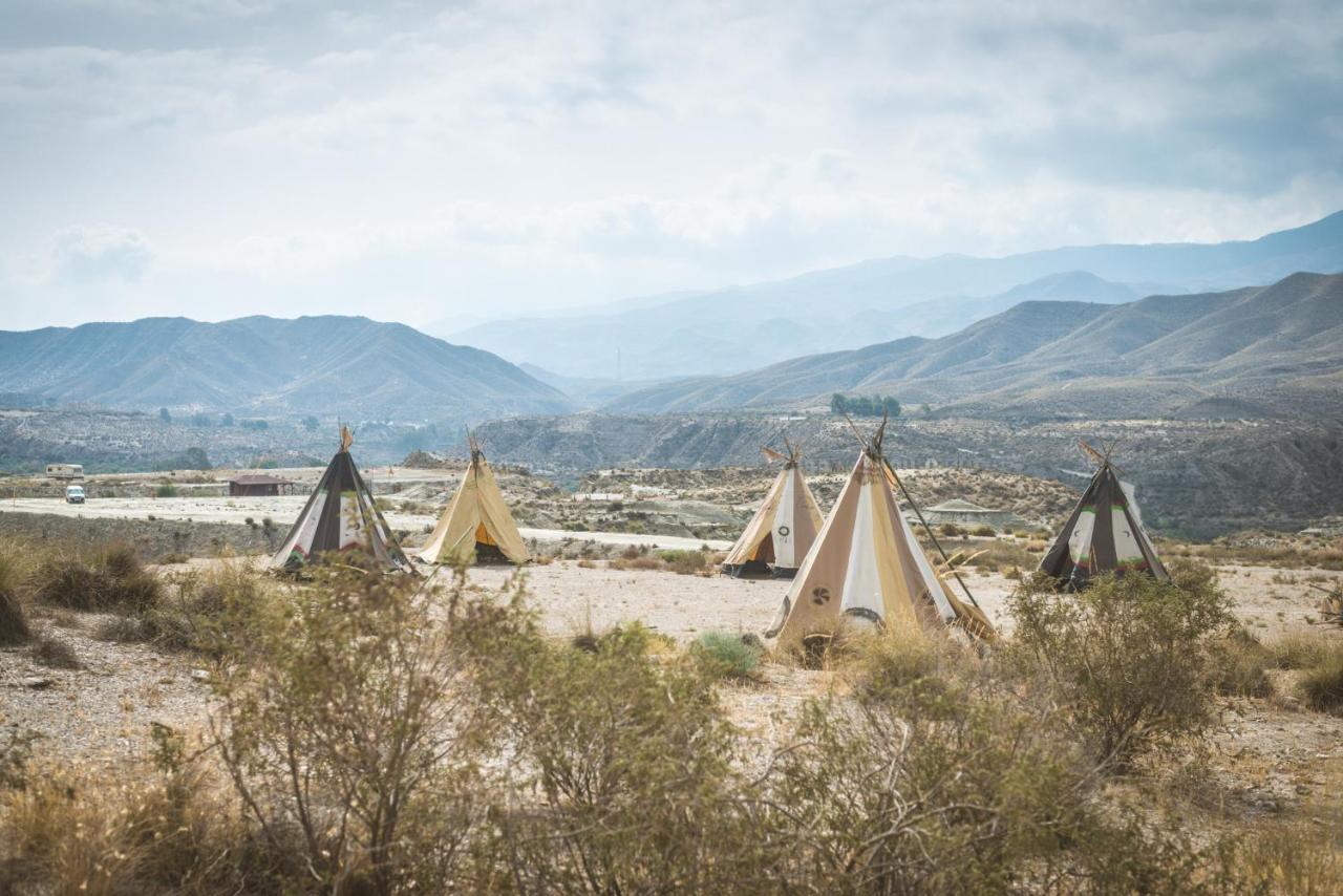 Camping Fort Bravo Tabernas Eksteriør bilde